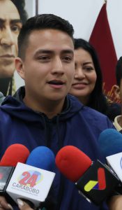 C2 Andy Zambrano Director General de atención a la juventud de la Gobernación de Carabobo