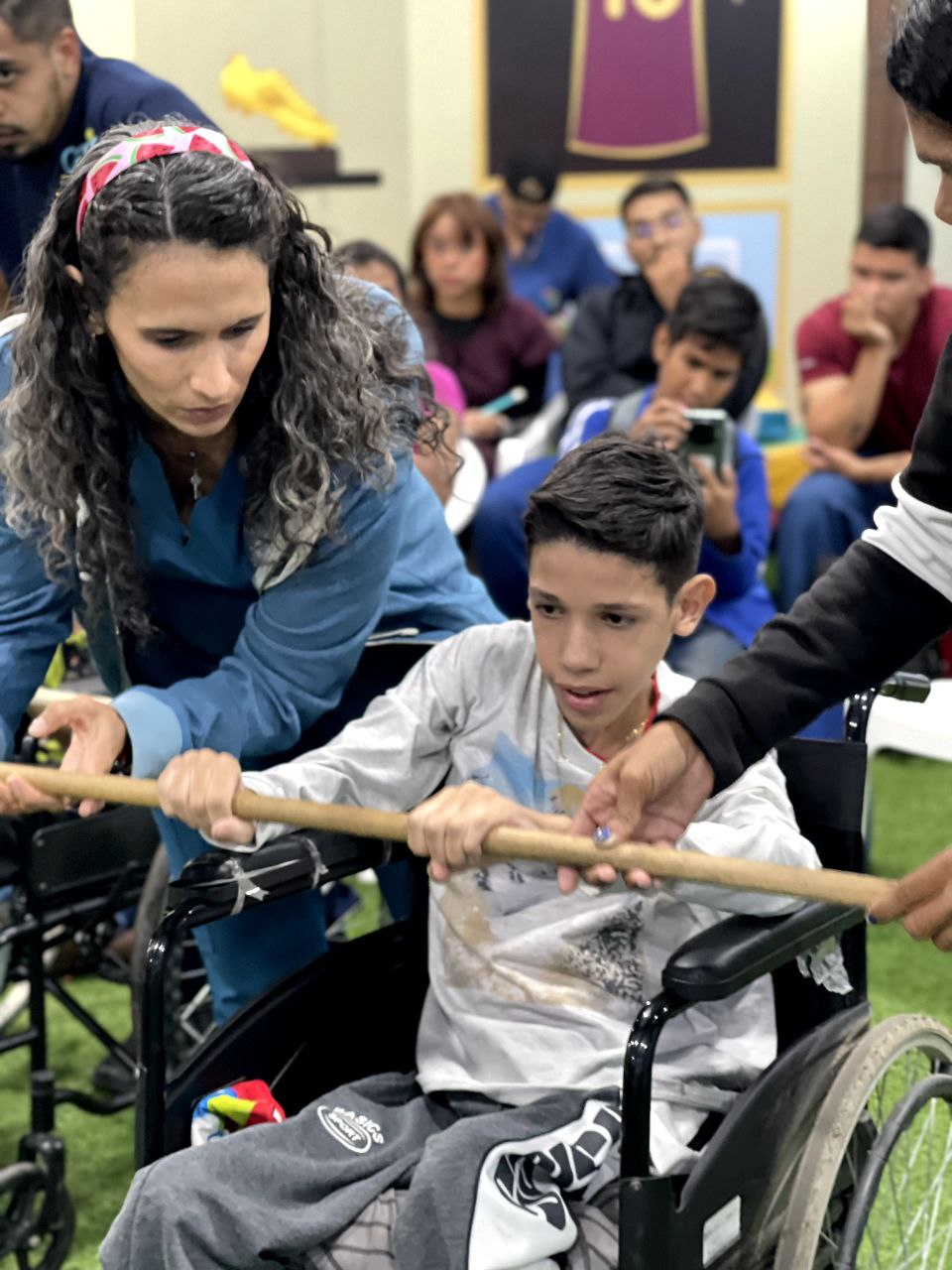 CAI Carabobo ofrece rehabilitación a Niños con Distrofia Muscular de Duchenne (2)