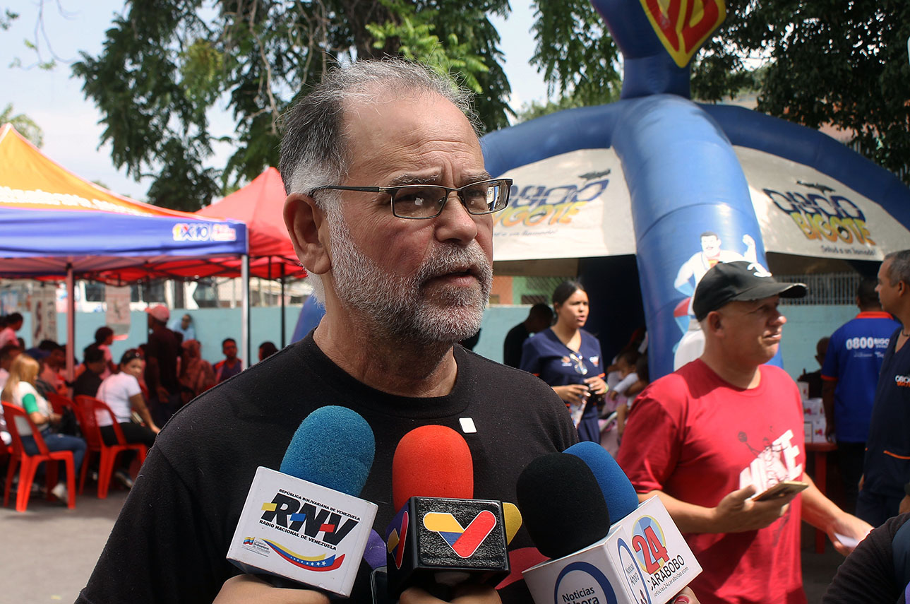 Luis Salvador Feo La Cruz Dir Gral del Gabinete Cultural del estado Carabobo