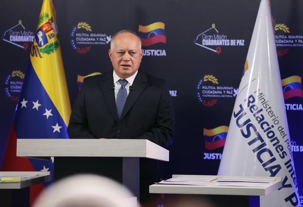 Diosdado Cabello Lo de Estados Unidos no es una tensión, es una agresión contra el pueblo (3)