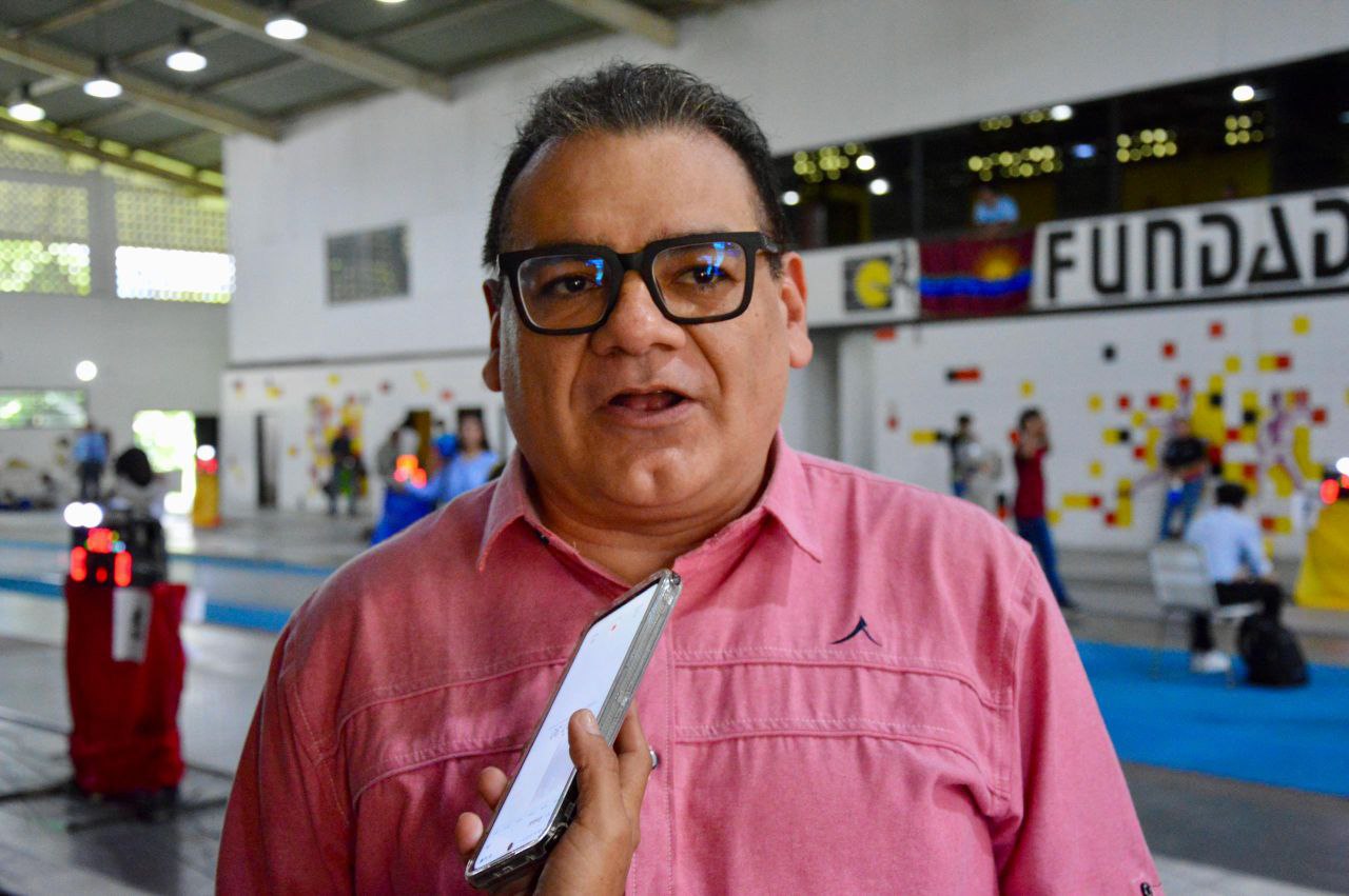 Francisco Marín  Álvarez, presidente de la Federación Venezolana de Esgrima