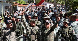 Vicepresidente Diosdado Cabello lidera acto de juramentación de la Milicia Campesina en La Guaira (3)