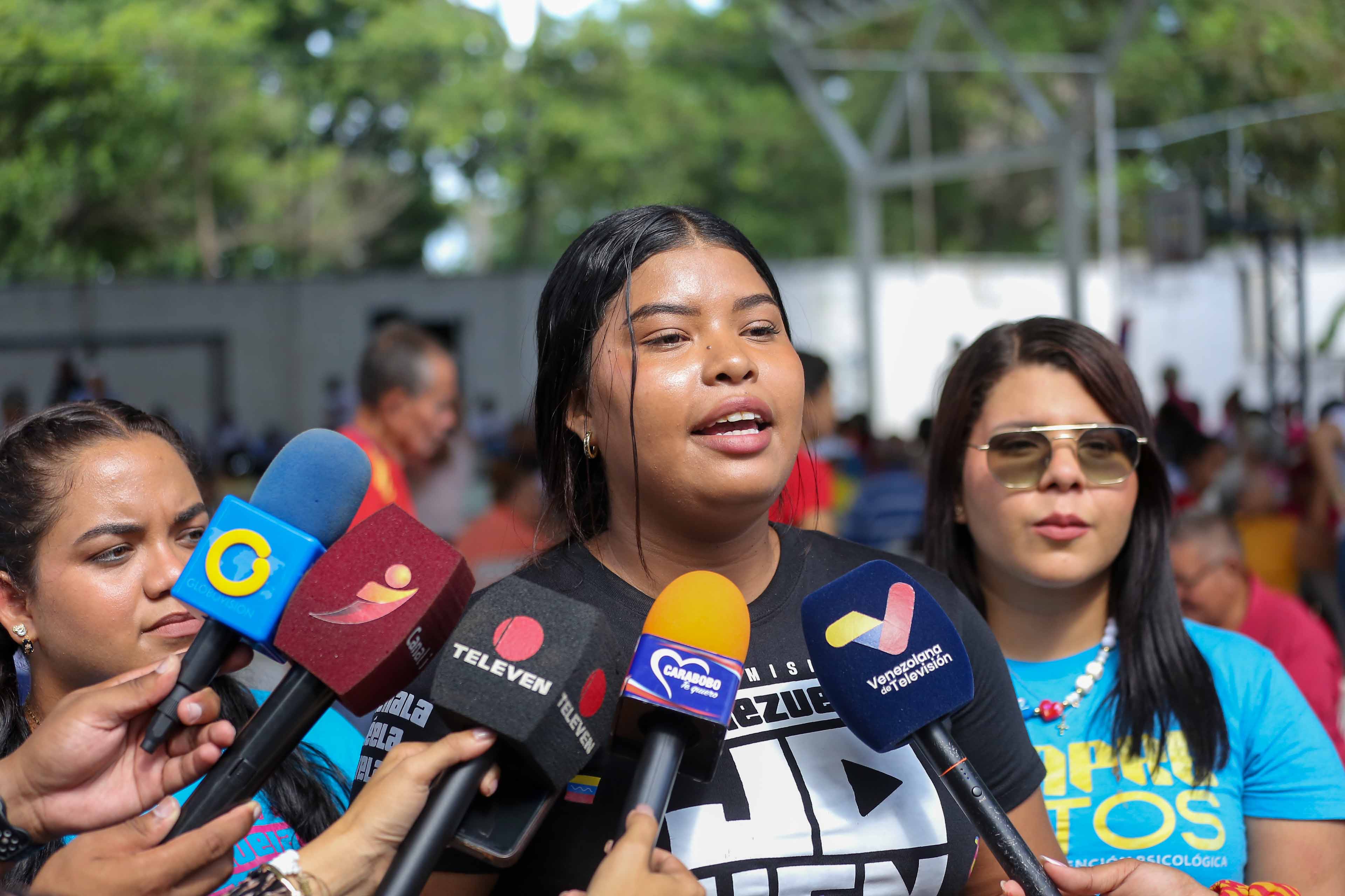 Nesai Rodríguez - Jefa estadal del Vértice 3 “Vamos a Divertirnos” de la Gran Misión Venezuela Joven