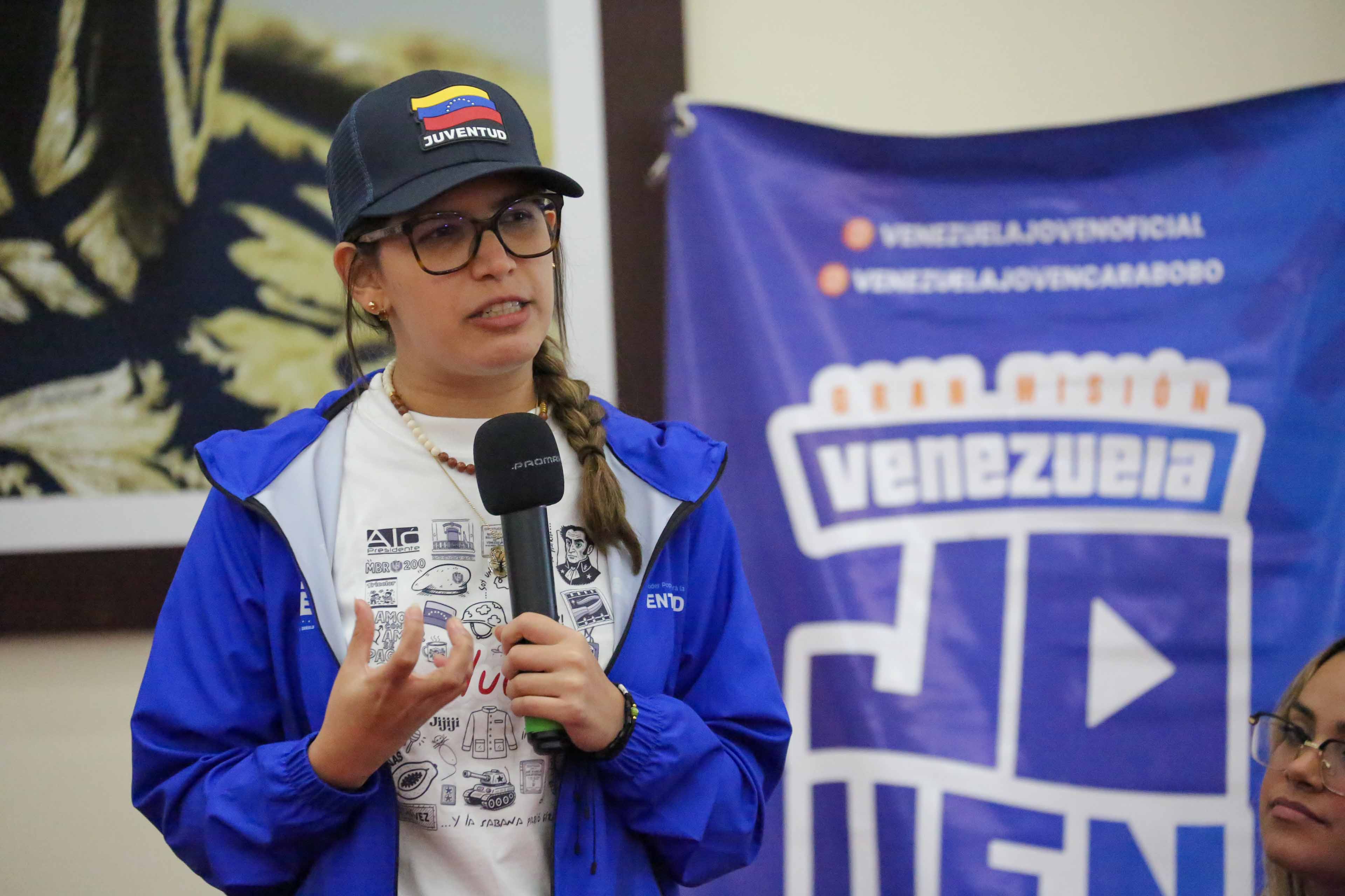 Rosinés Chávez Presidenta de la Gran Misión Venezuela Joven